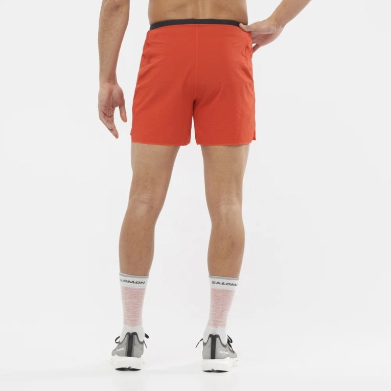 Salomon Sense Aero 5'' Men's Shorts Red | CA 52L46